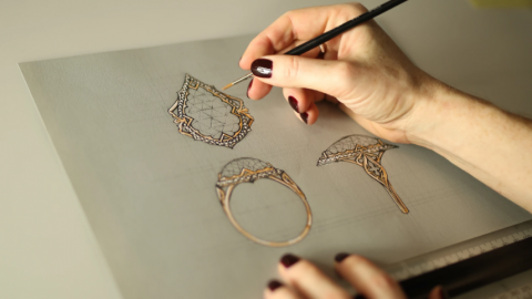 Hệ thống những hãng trang sức bán hàng sẵn và hàng thiết kế