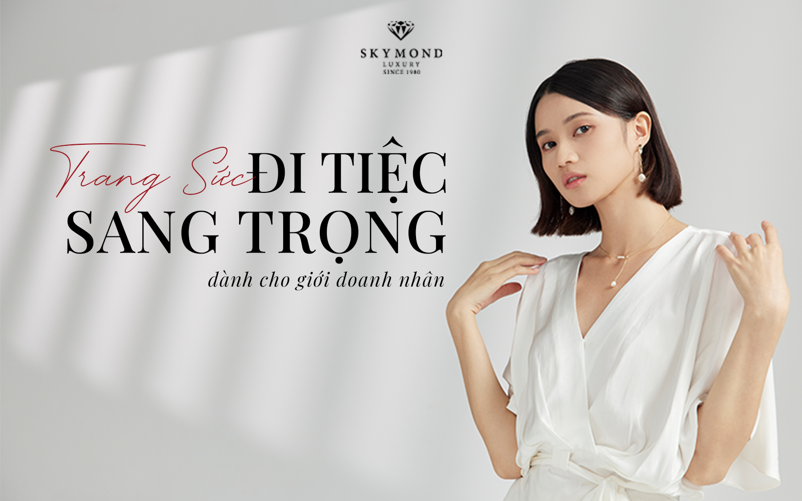 Trang sức thiết kế Platin kim cương – Lựa chọn hàng đầu cho những bữa tiệc của giới doanh nhân