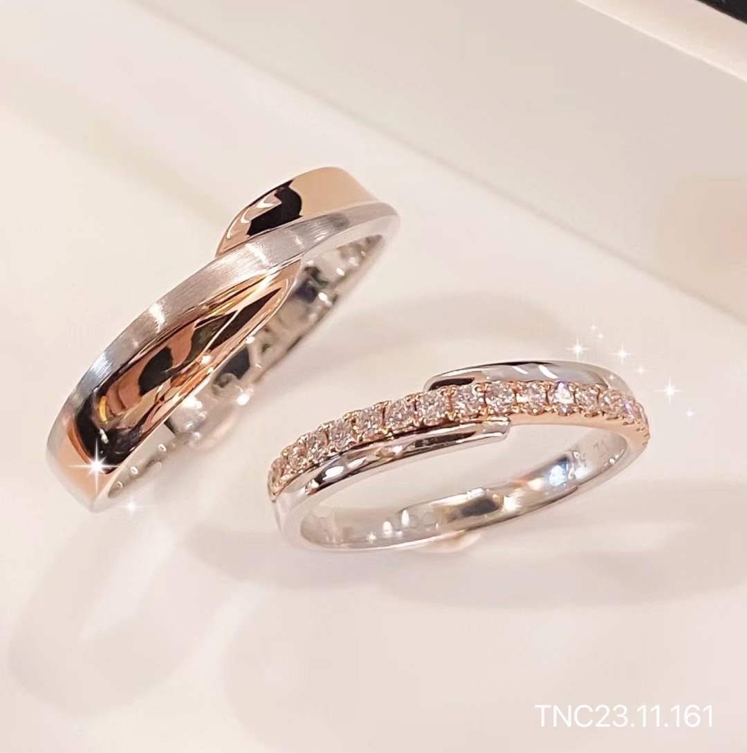 Vì sao mua nhẫn cưới và nhẫn cầu hôn thiết kế Platin kim cương và đầu năm mới lại may mắn