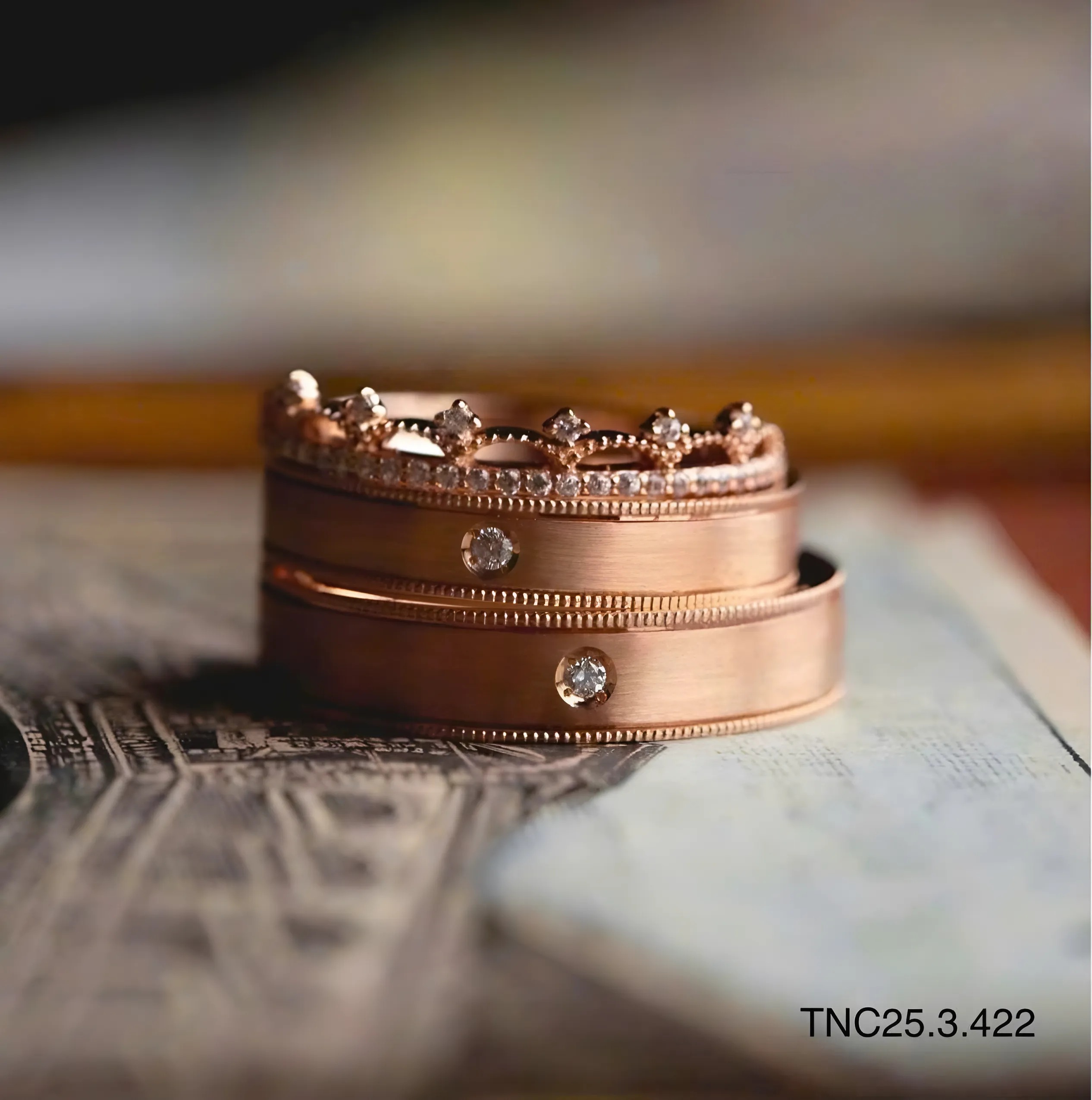 cặp nhẫn cưới skymond