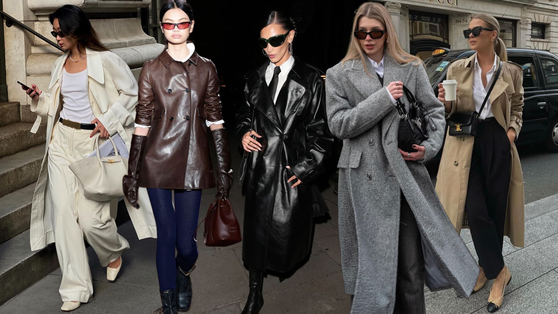 3 kiểu trench coat dẫn đầu mùa mốt Thu-Đông 2024