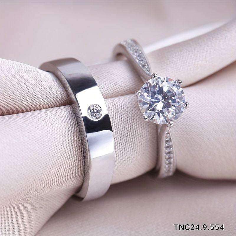 nhẫn cưới kim cương cao cấp