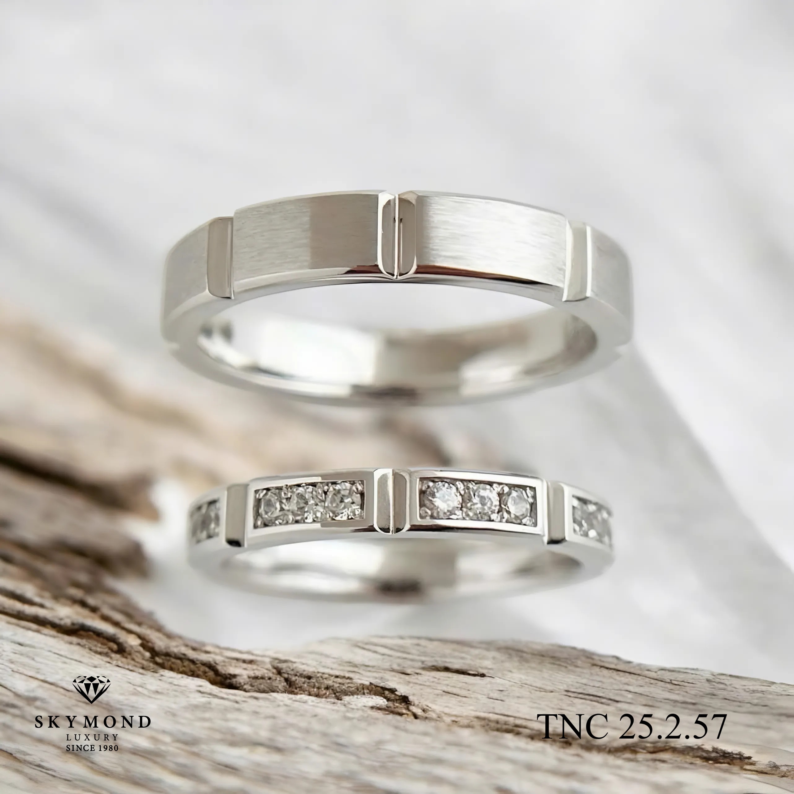 Nhẫn Cưới Bạch Kim – Khi Tình Yêu Chọn Sự Tinh Tế