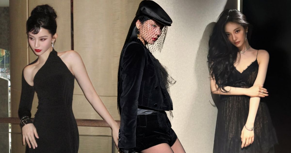 Vẻ đẹp quyến rũ của thẩm mỹ thời trang “Dark Feminine”