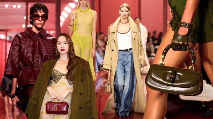BST Gucci Xuân-Hè 2025: Ánh dương cuối ngày của Sabato