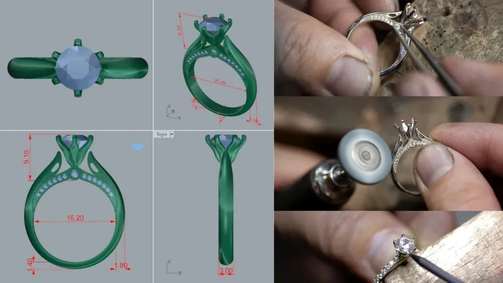 Nhẫn Kỷ Niệm Cưới Thiết Kế: Tín Vật Vượt Khó, Giữ Lửa Yêu Thương