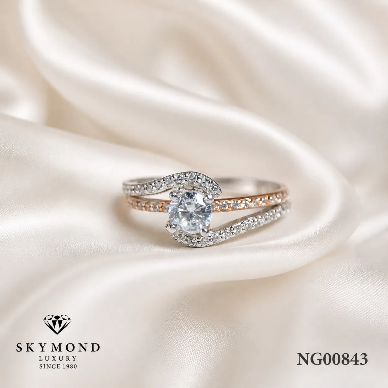 mẫu nhẫn cầu h&ocirc;n skymond