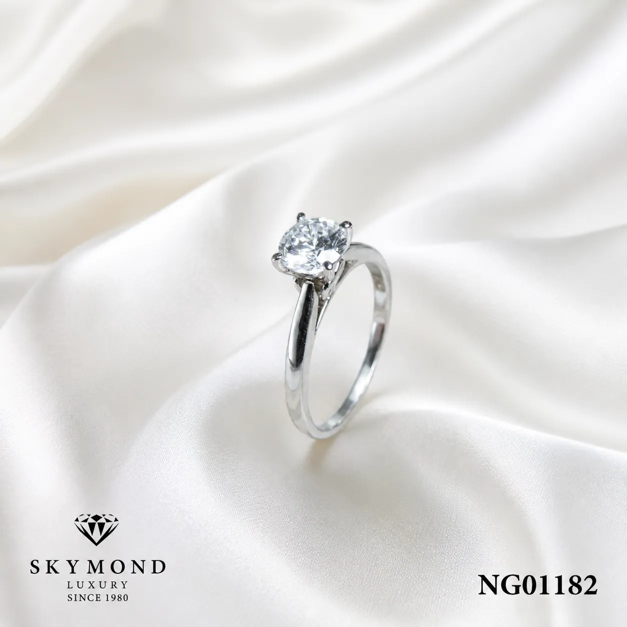 mẫu nhẫn cầu h&ocirc;n skymond 