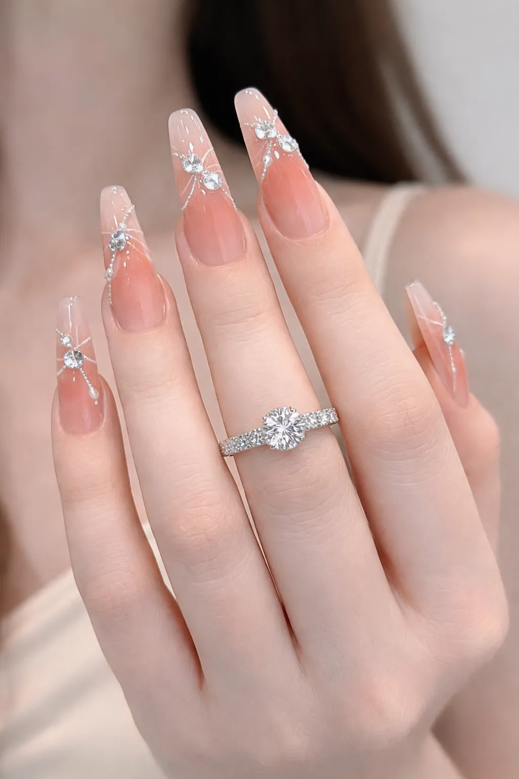 nhẫn cầu h&ocirc;n bạch kim đẹp
