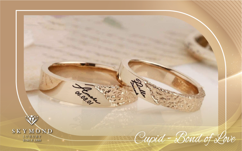 BẬT MÍ NGUỒN CẢM HỨNG MỚI CHO BST NHẪN CƯỚI  " CUPID BOND OF LOVE  "